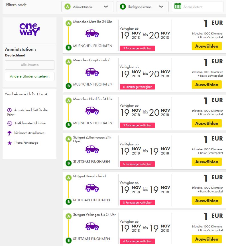 Europcar 1 Euro Miete.JPG