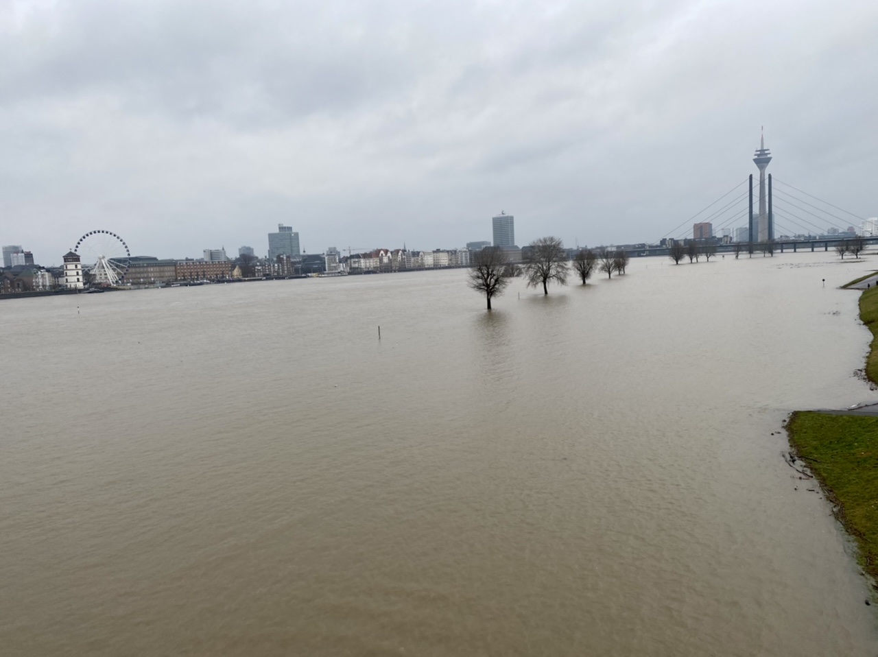 Rhein Linke Seite - Düsseldorf