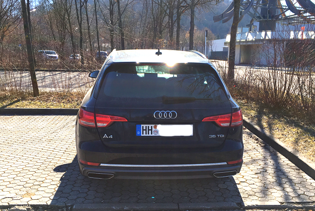 Audi A4 Avant 35 TDI Heck